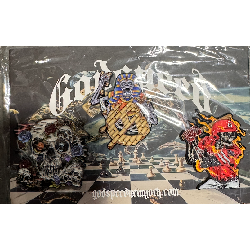Godspeed Pyramid Pins
