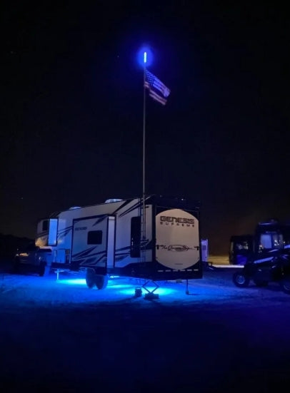 4’ Mwhips Bluetooth Color Changing Camp Locator