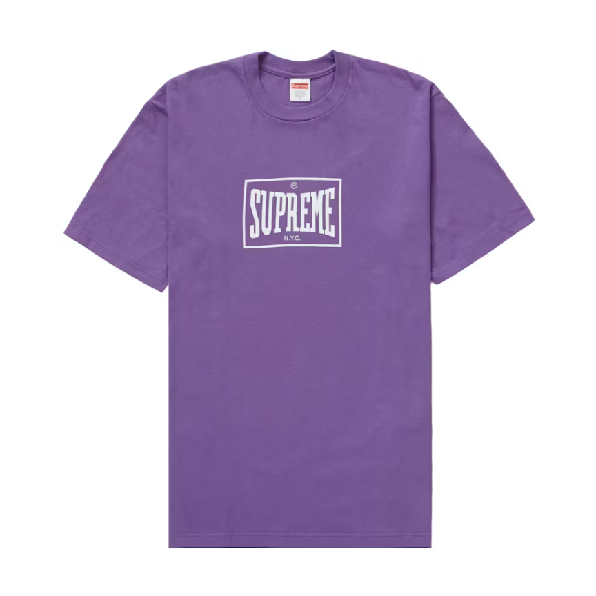 Supreme Warm Up Tee Purple