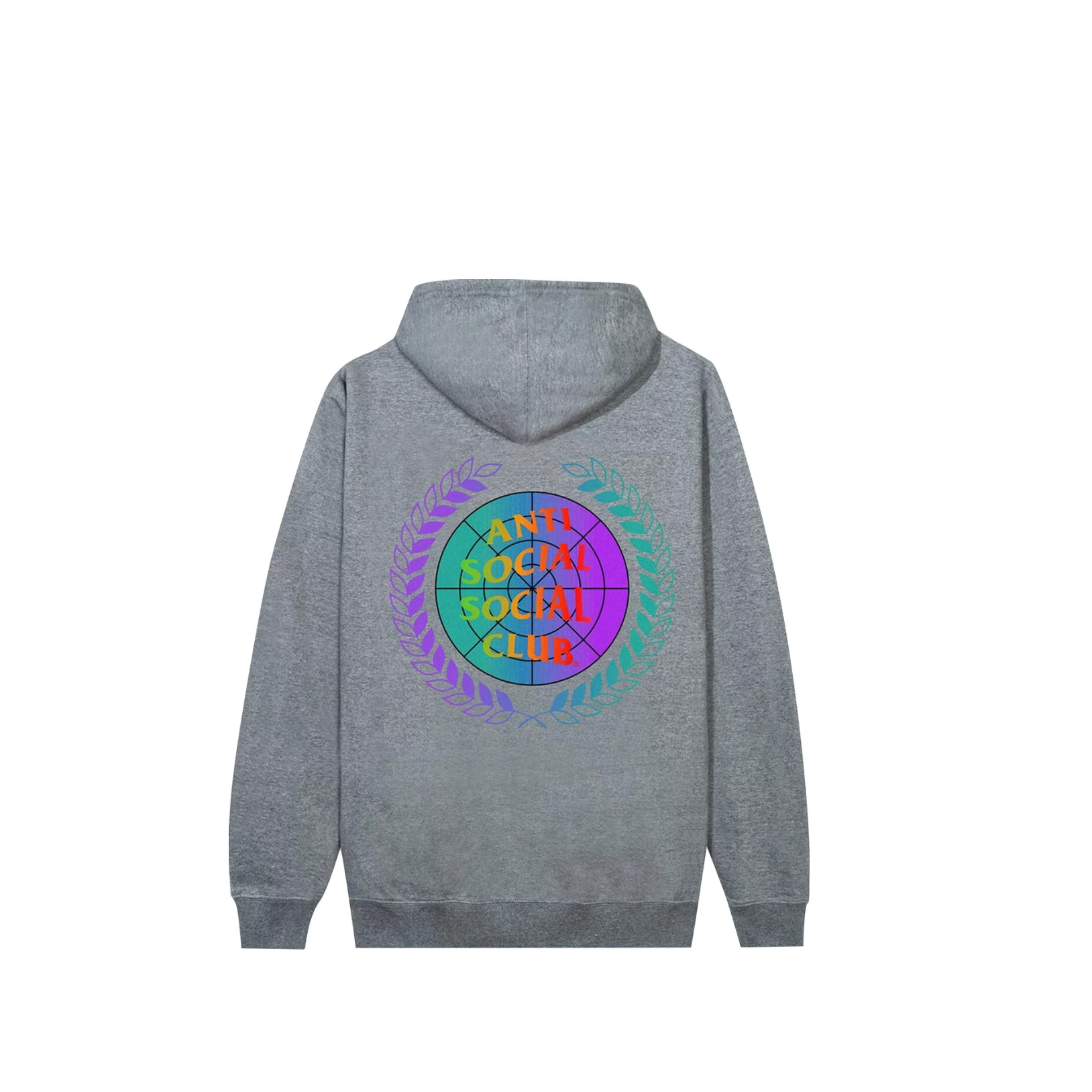 Anti Social Social Club New World Boredom Hoodie 'Gunmetal Heather' - Grey