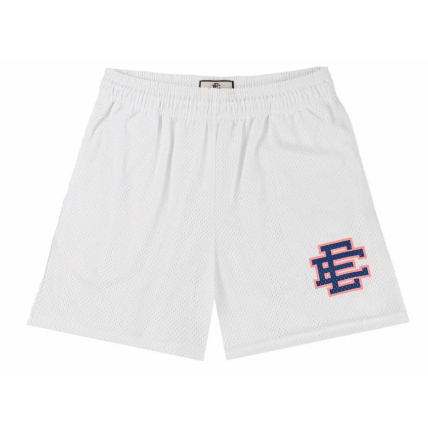 Eric Emanuel EE Basic Shorts White / Navy Blue / Red