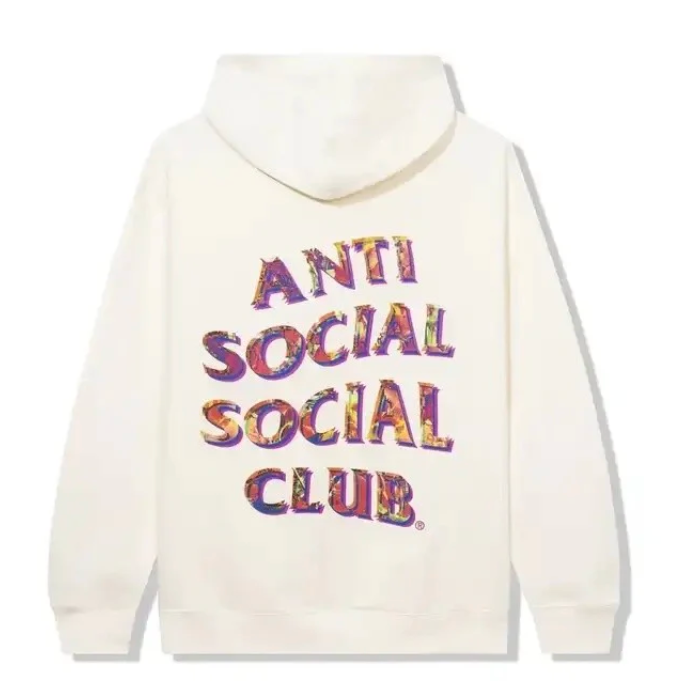 Anti Social Social Club Layer Lock Hoodie 'Cream'