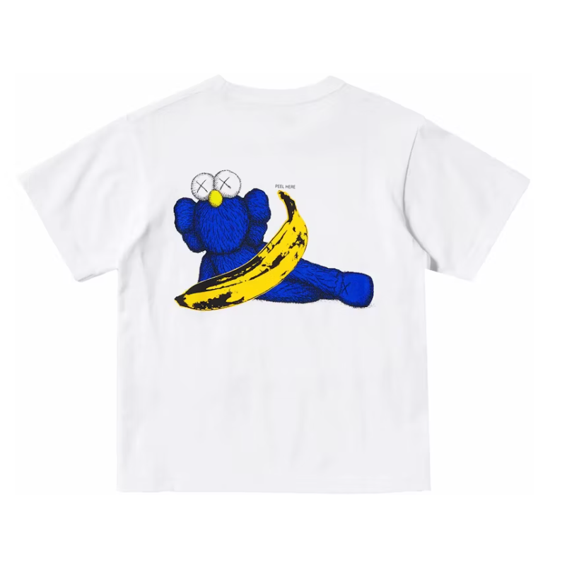 KAWS x Uniqlo Warhol Kids' UT Graphic 471935 T-shirt White