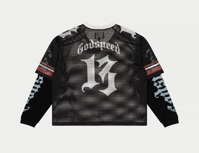 Godspeed TD Layered Jersey (Black/Red)