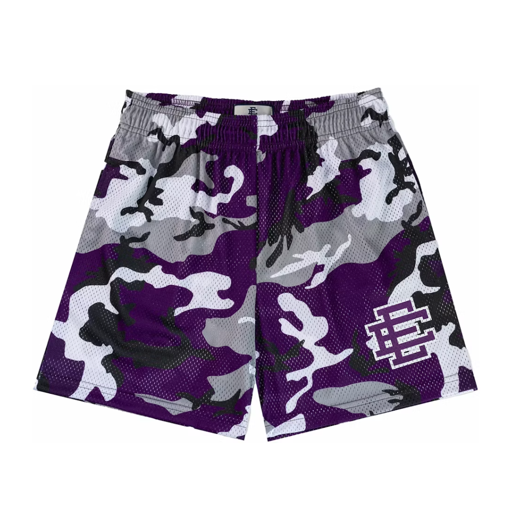 Eric Emanuel EE Basic Short Purple/Black Camo