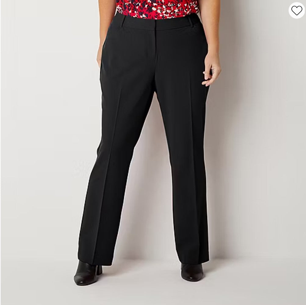 Liz Claiborne Women's Audra Trouser Mid-Rise