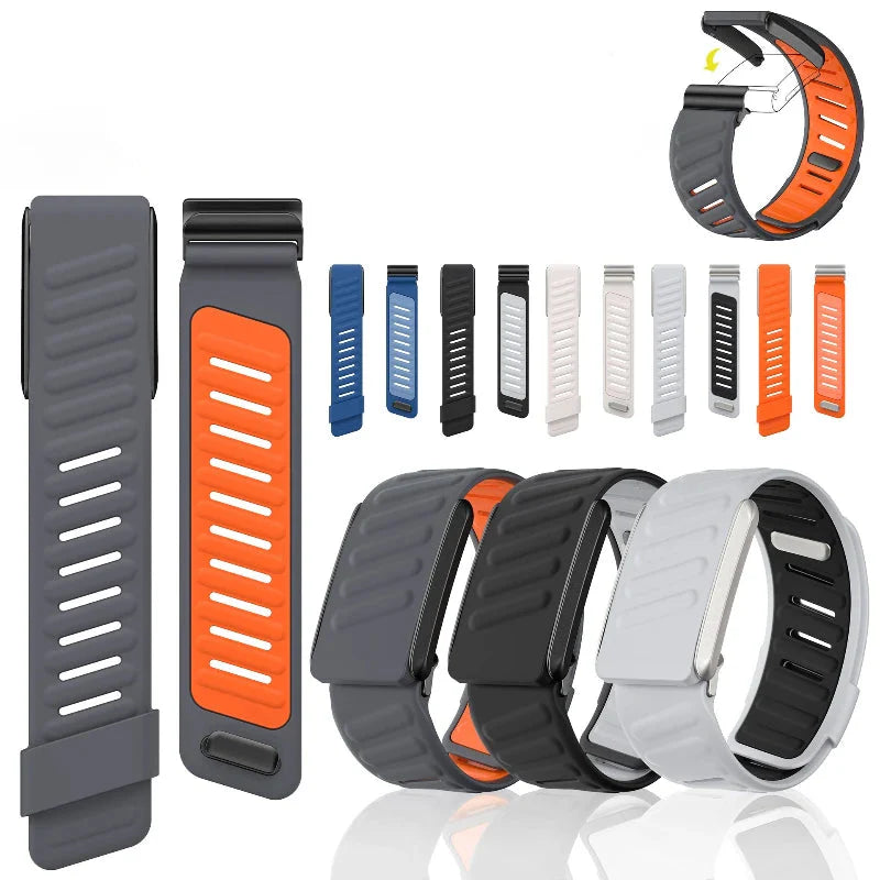 WHOOP 5.0 / 4.0 / 3.0  Silicone Band - Soft Waterproof Sweatproof