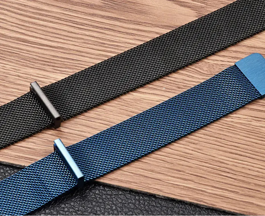 Huawei Stainless Steel Mesh Band - Elegant Magnetic Closure
