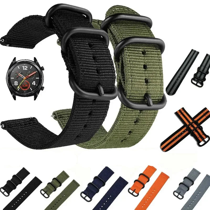 Motorola Moto Nylon Watch Band Strap Replacement for Smartwatch