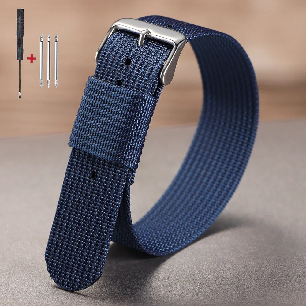 Polar Nylon Braided Watch Band Breathable Strap for Sports Smartwatch