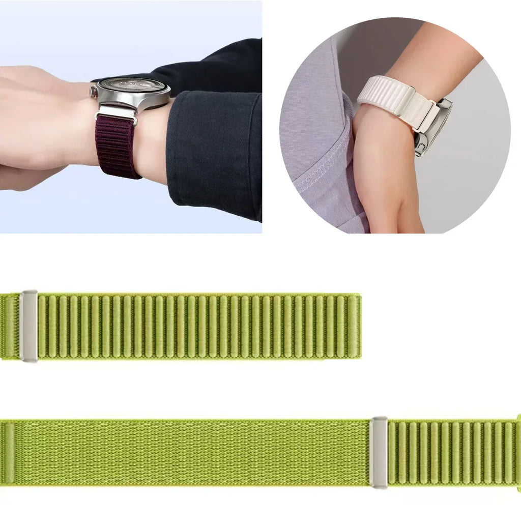 Motorola Moto Velcro Strap Nylon Smartwatch Band Quick Release