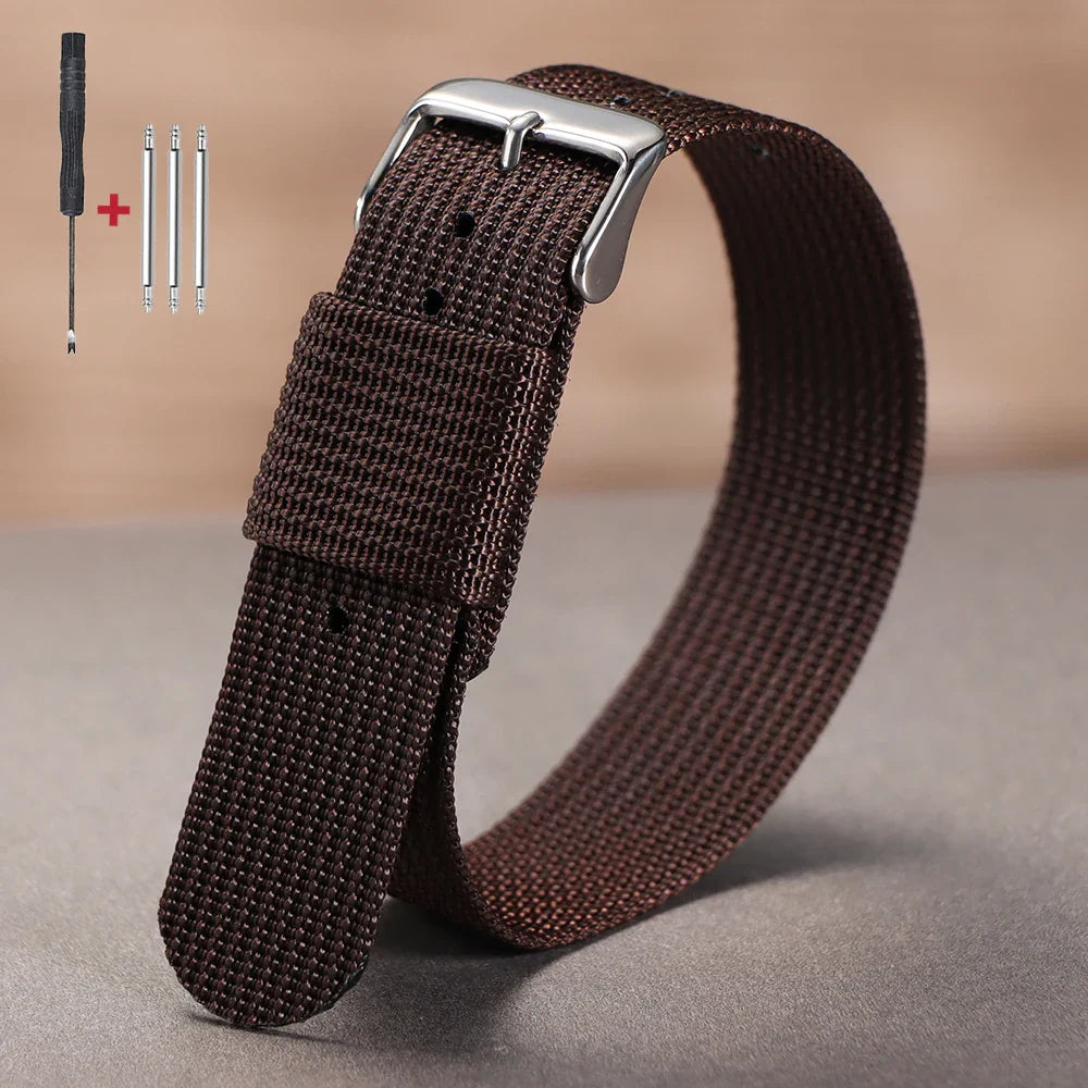 OnePlus Braided Nylon Sport Watch Band Breathable Pin Buckle Wrist Strap