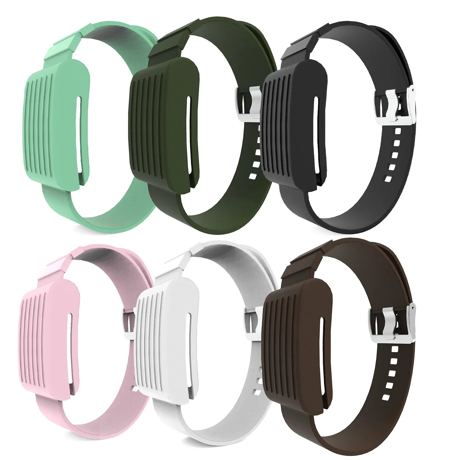 WHOOP 5.0 / 4.0 / 3.0 Silicone Arm Band - Soft Breathable Fit