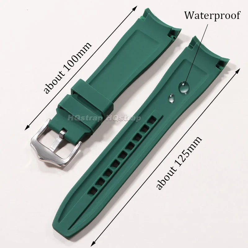 Amazfit Silicone Watch Band Curved End Waterproof Comfort Fit