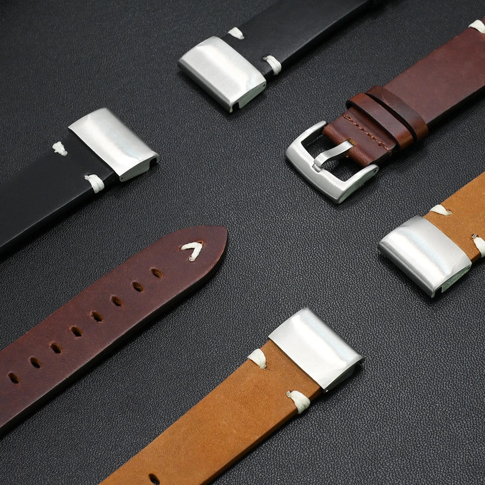 Garmin Leather Soft Strap - Premium Comfort Band