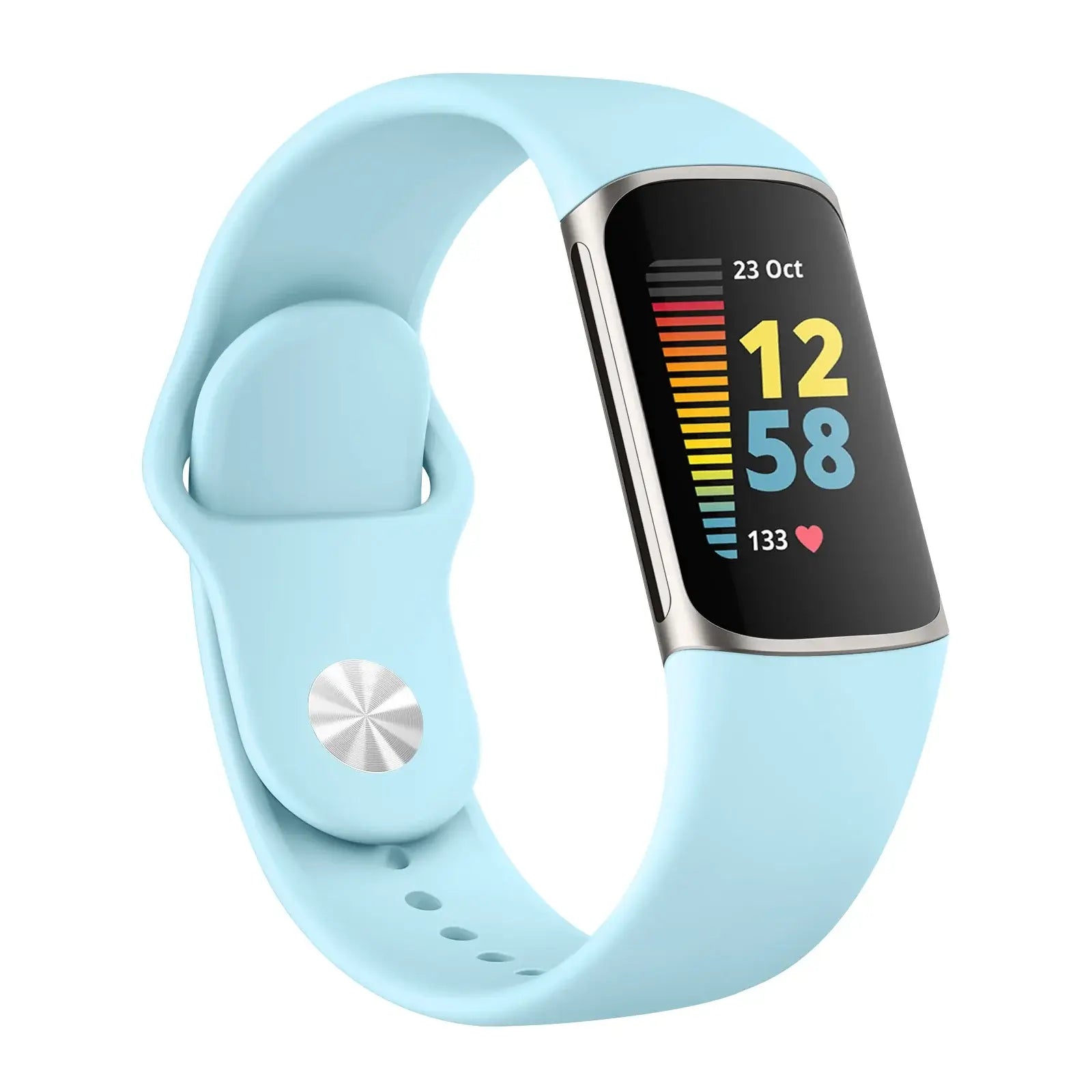 Fitbit Charge 5 6 Silicone Band - Soft Comfortable Design