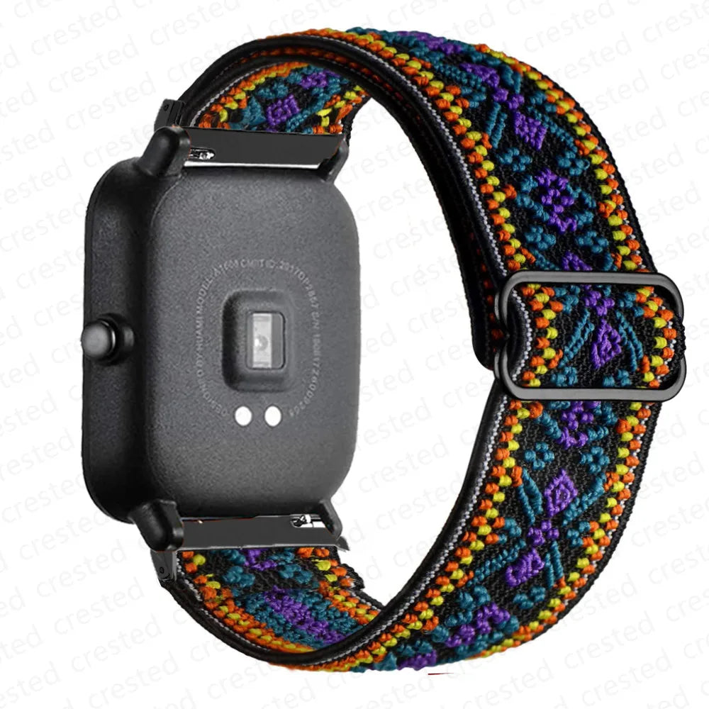 OnePlus Smartwatch Nylon Loop Band - Breathable Sport Wrist Strap