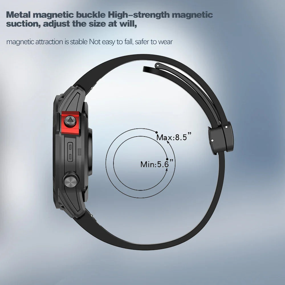 Garmin Silicone Strap - Durable Comfortable Smartwatch Band