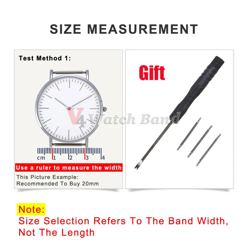 OnePlus Nylon Watch Band, Ribbed Fabric Strap, Pin Buckle, Unisex