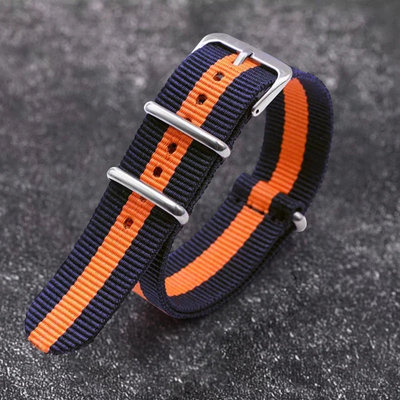OnePlus Smartwatch Nylon Band Universal Canvas Loop Strap for Men & Women