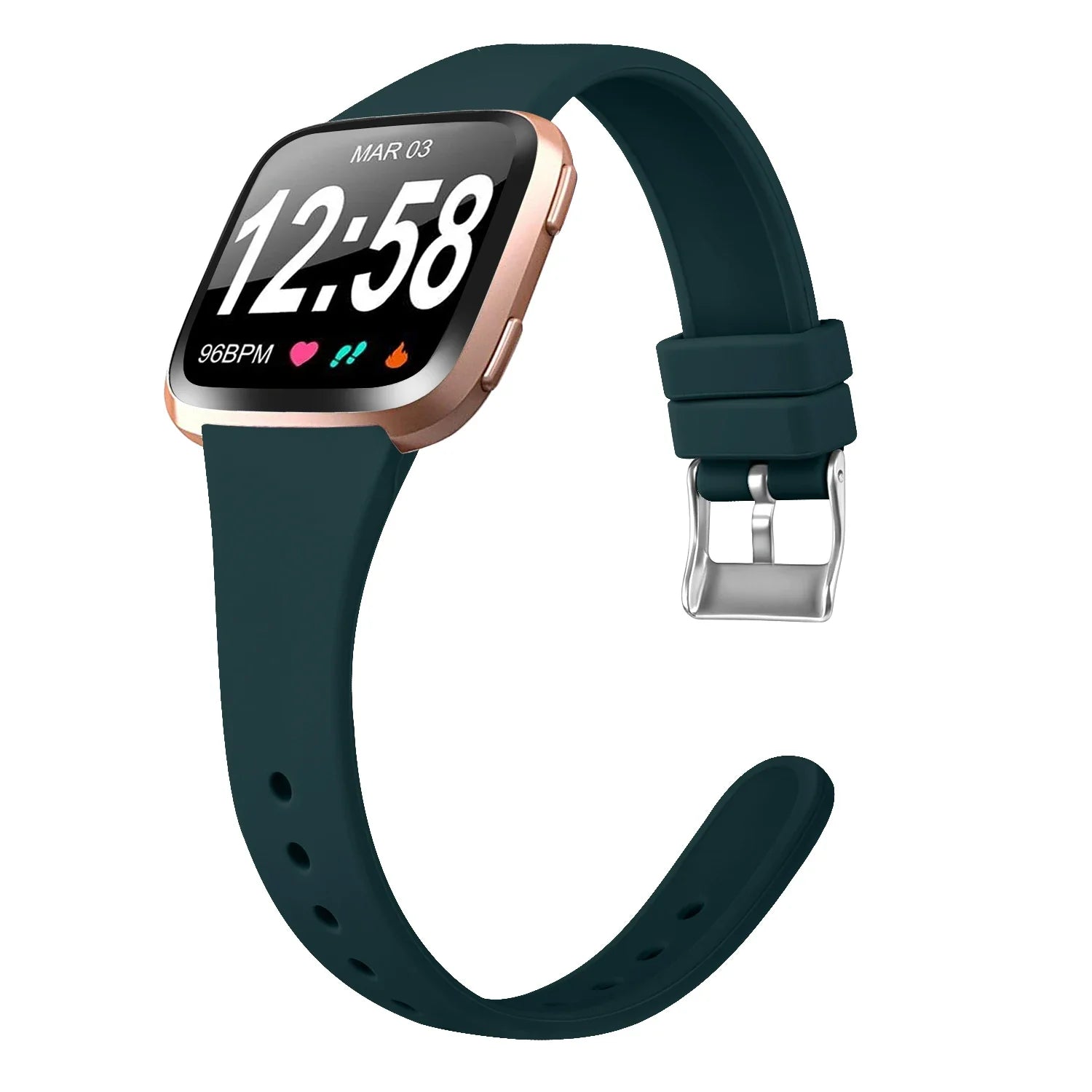 Silicone Fitbit Versa & Sense Bands