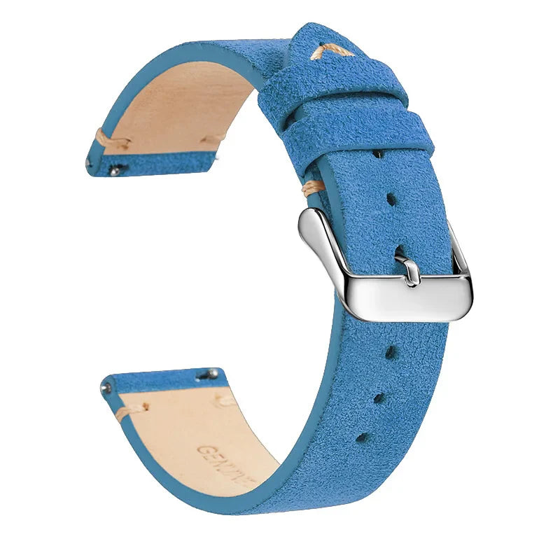 Polar Leather Watch Band Quick Release Genuine Cowhide Unisex