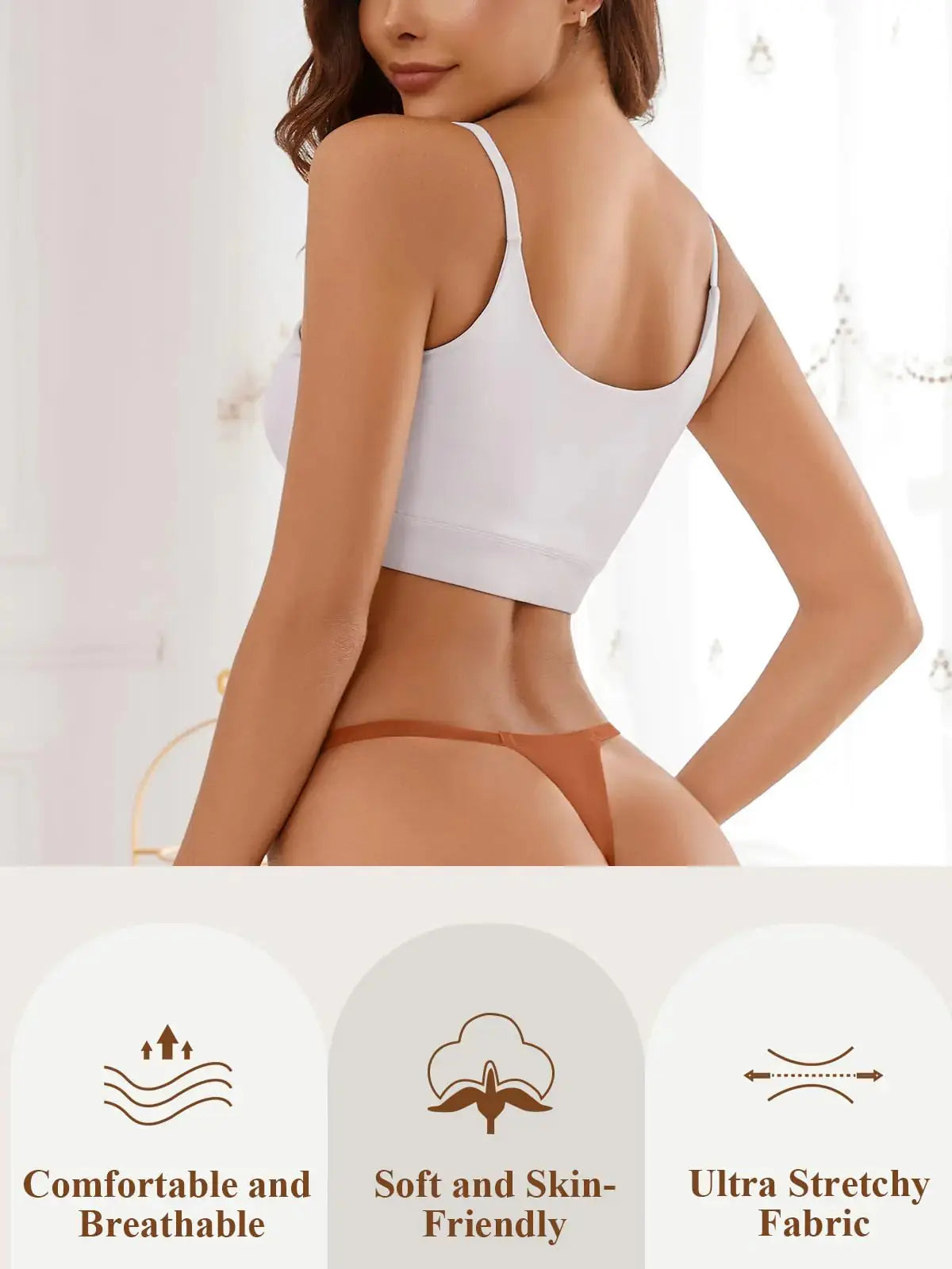Seamless Multi-Color G-string Value Pack - Invisible Stretch Thongs for Women