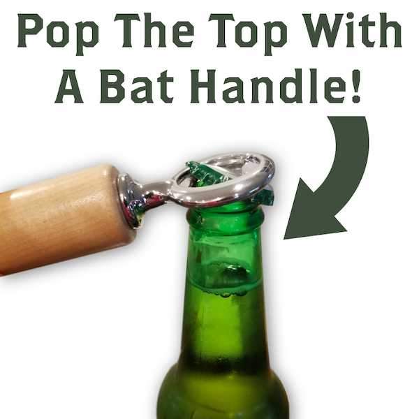 St. Louis Cardinals "STL" Season Opener™ | Baseball Bat Handle Bottle Opener