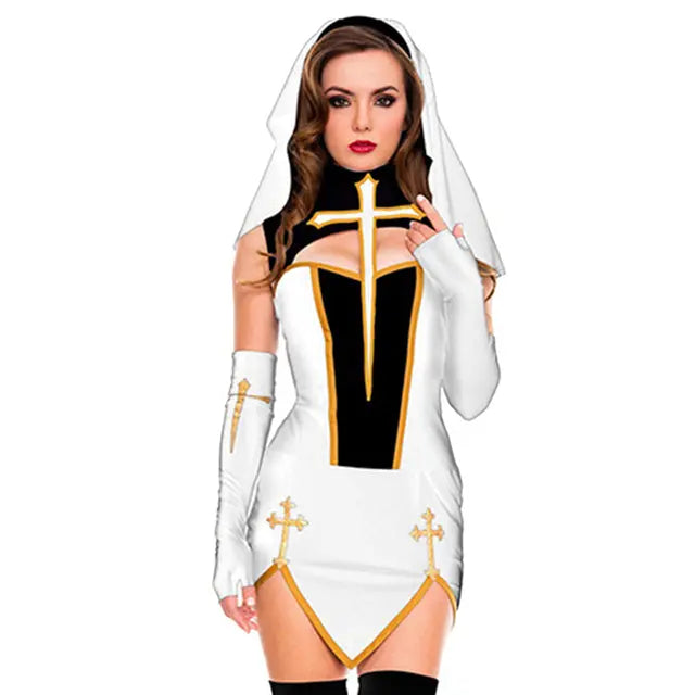Sexy Nun Superior Costume - Halloween Outfit