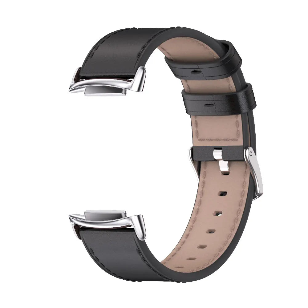 Fitbit Charge 5 6 Leather Strap - Stylish and Breathable