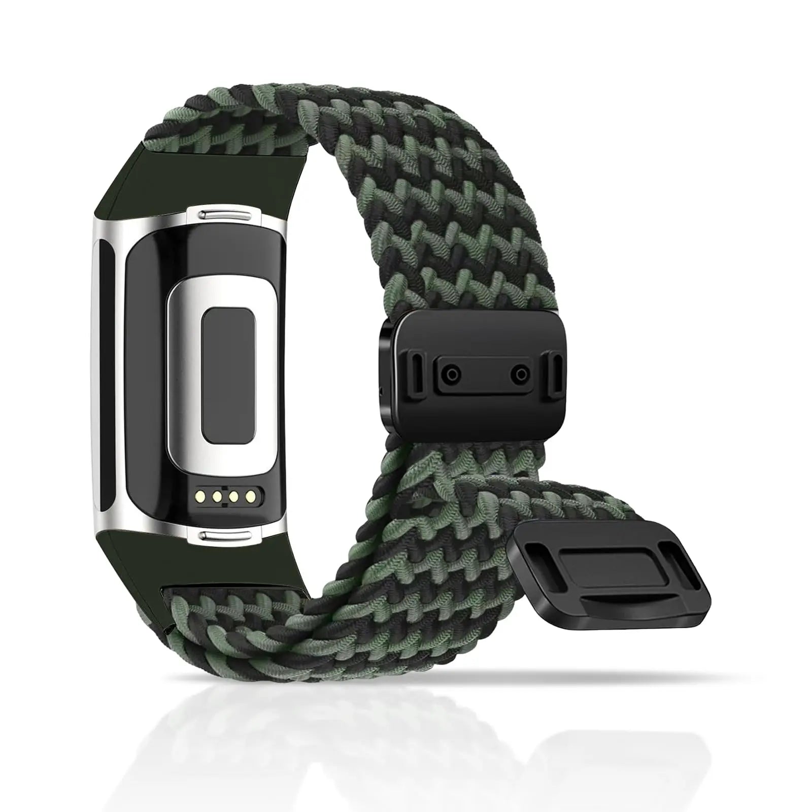 Fitbit Charge 5 6 Braided Band With Magnetic Buckle