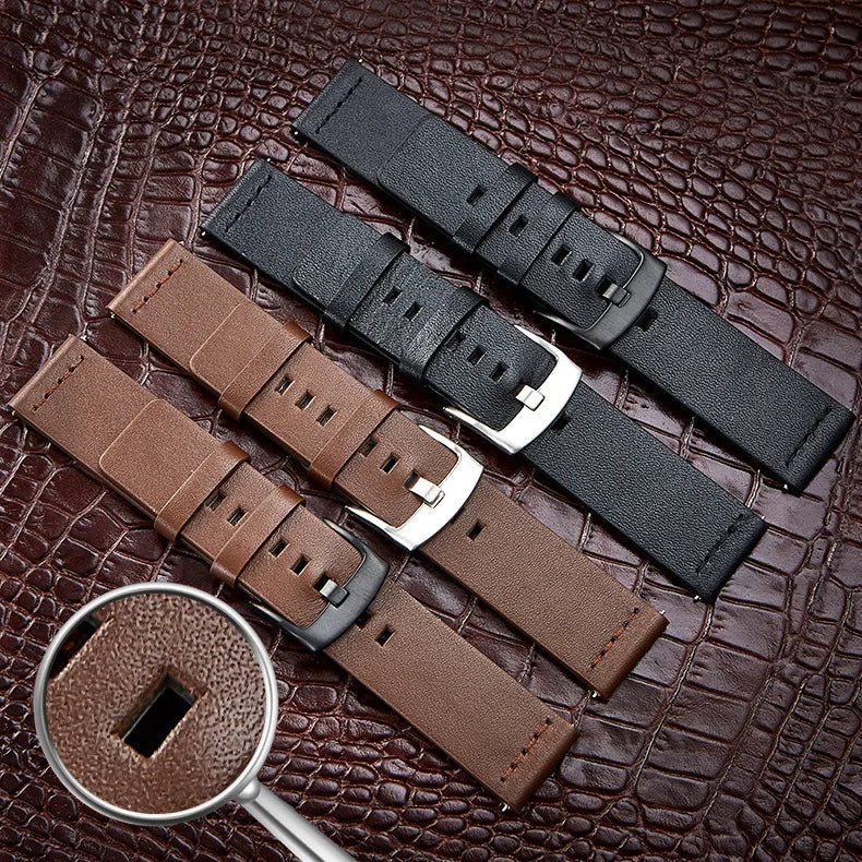 Amazfit Leather Watch Band High Quality Strap for Smartwatch