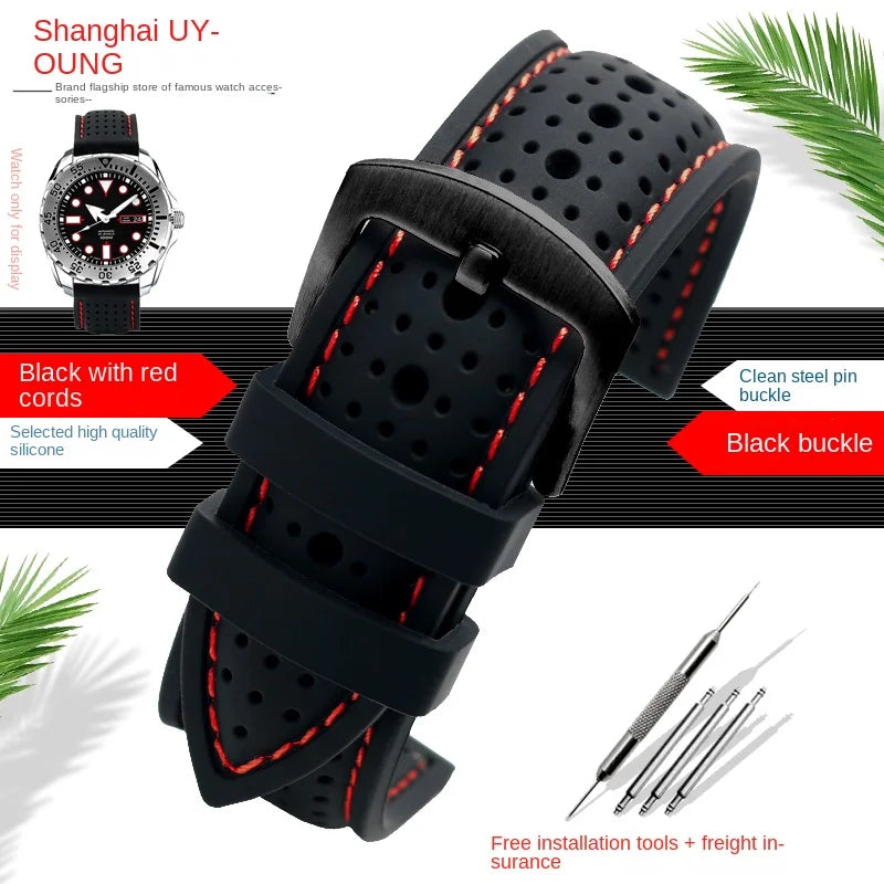 Polar Watch Band Breathable Silicone Strap For Polar Smartwatch