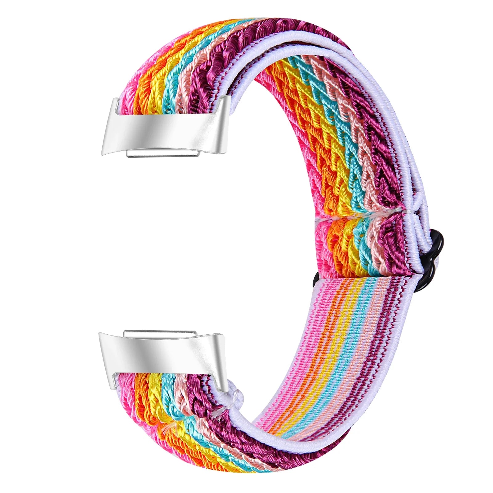 Fitbit Charge 6 5 Nylon Strap - Elastic Sport Fabric Design