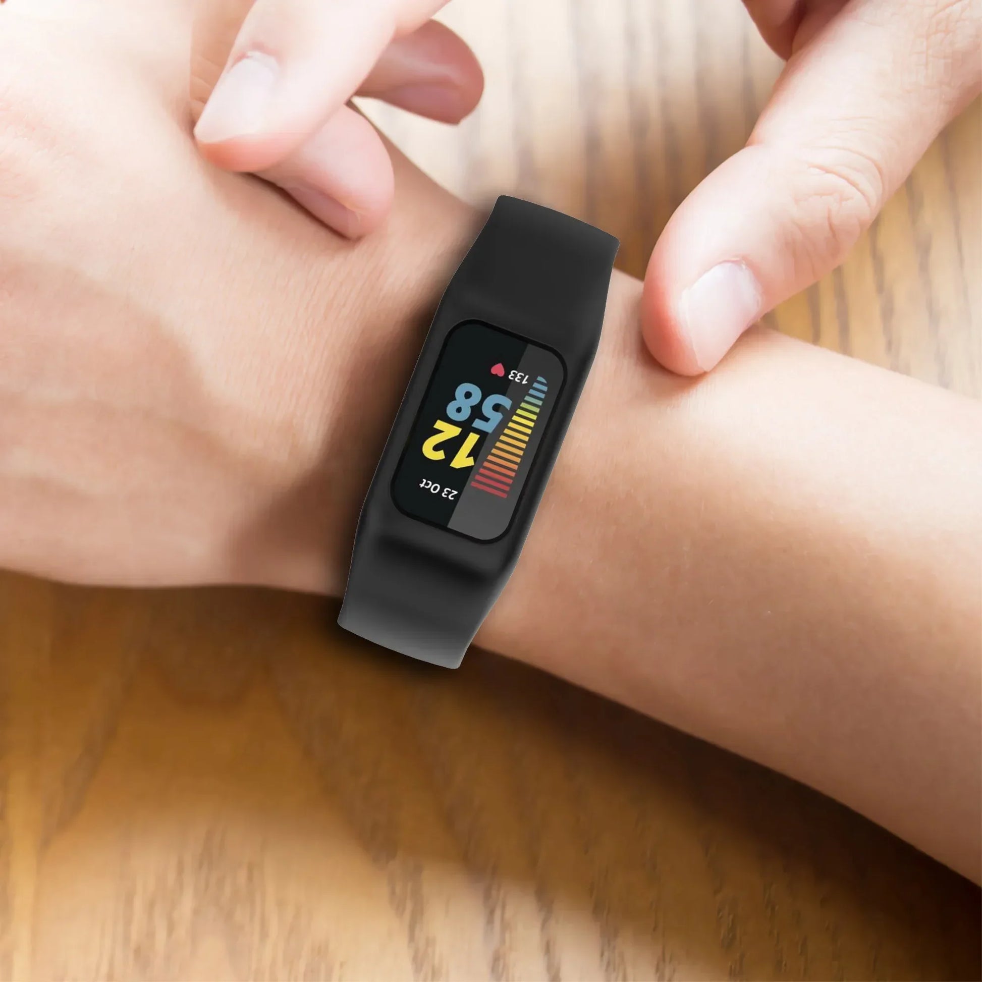 Fitbit Charge 6 5 4 3 Silicone Sports Band