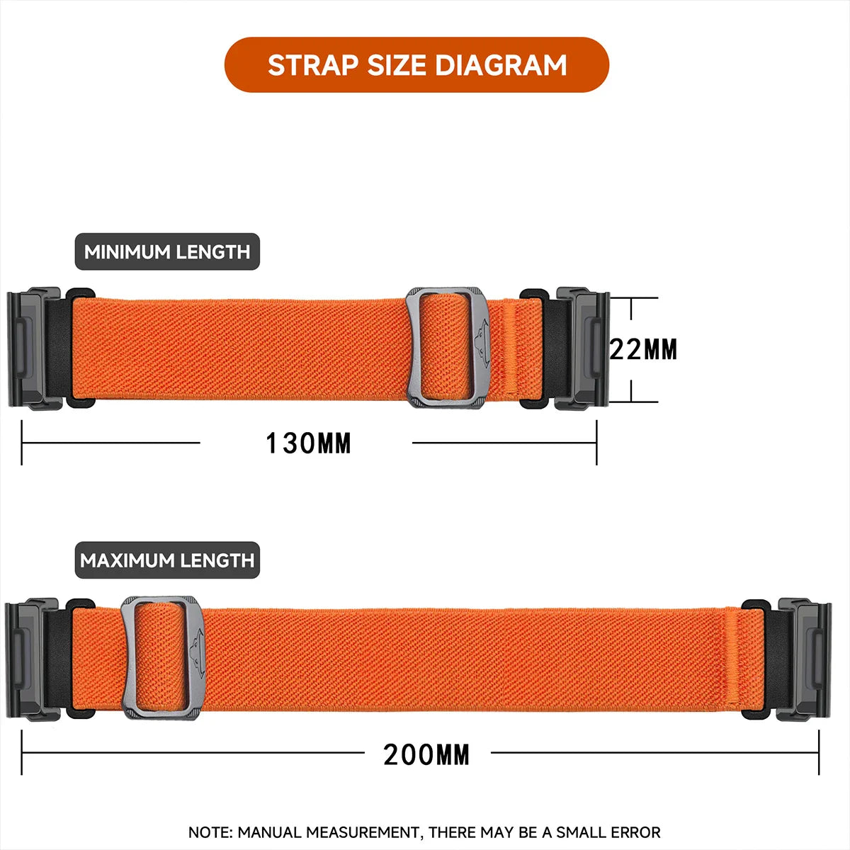 Garmin Nylon Military Strap - Soft Wear-Resistant Band