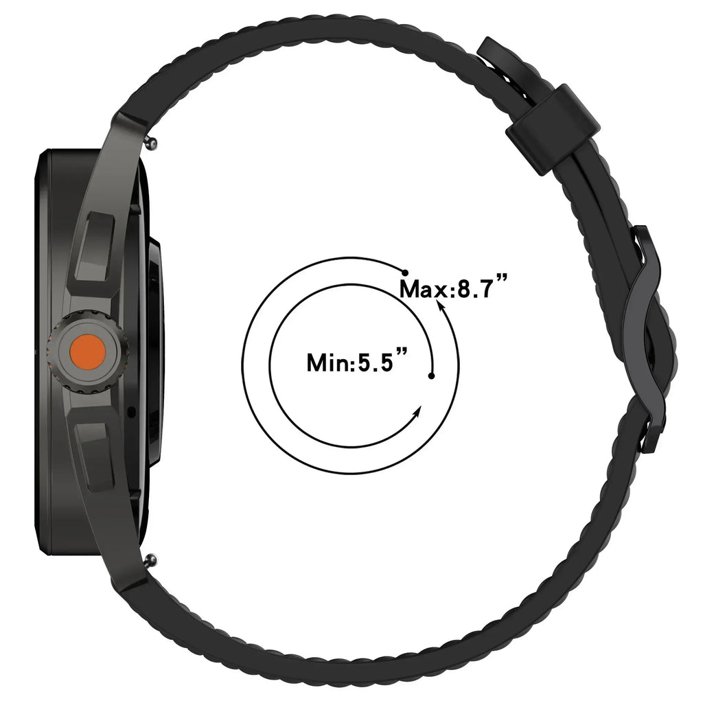 OnePlus Smartwatch Silicone Band Sport Strap Replacement Watch Accessory
