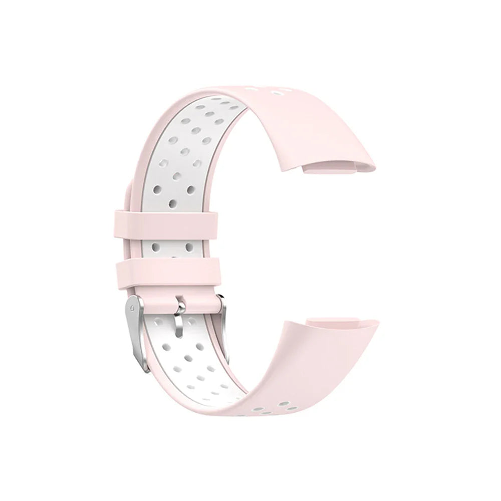 Fitbit Charge 5 6 Silicone Strap - Breathable Sport Band