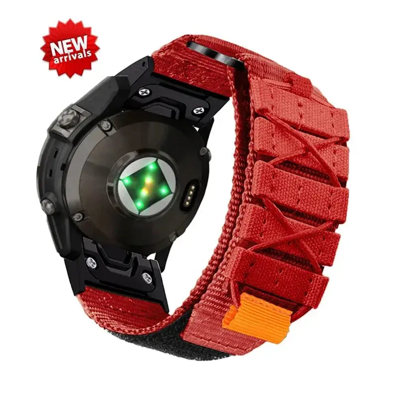 Garmin Nylon Velcro Band - Durable Breathable Strap