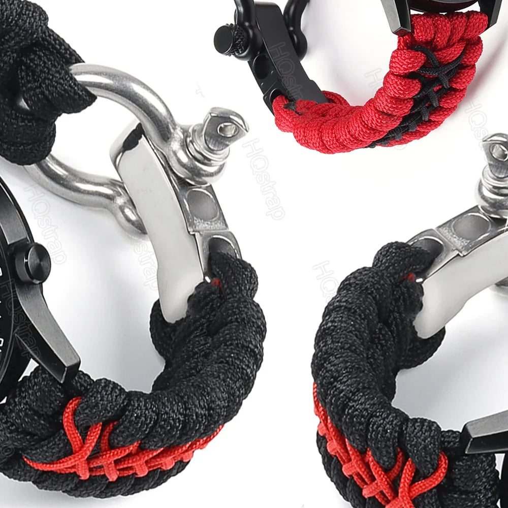 Garmin Nylon Braided Strap - Durable Tactical Band