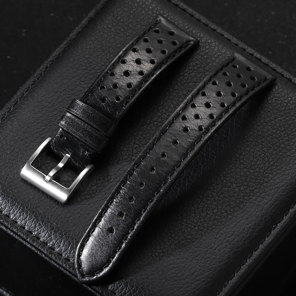OnePlus Watch Band Vintage Calfskin Leather Bracelet Strap Men Women