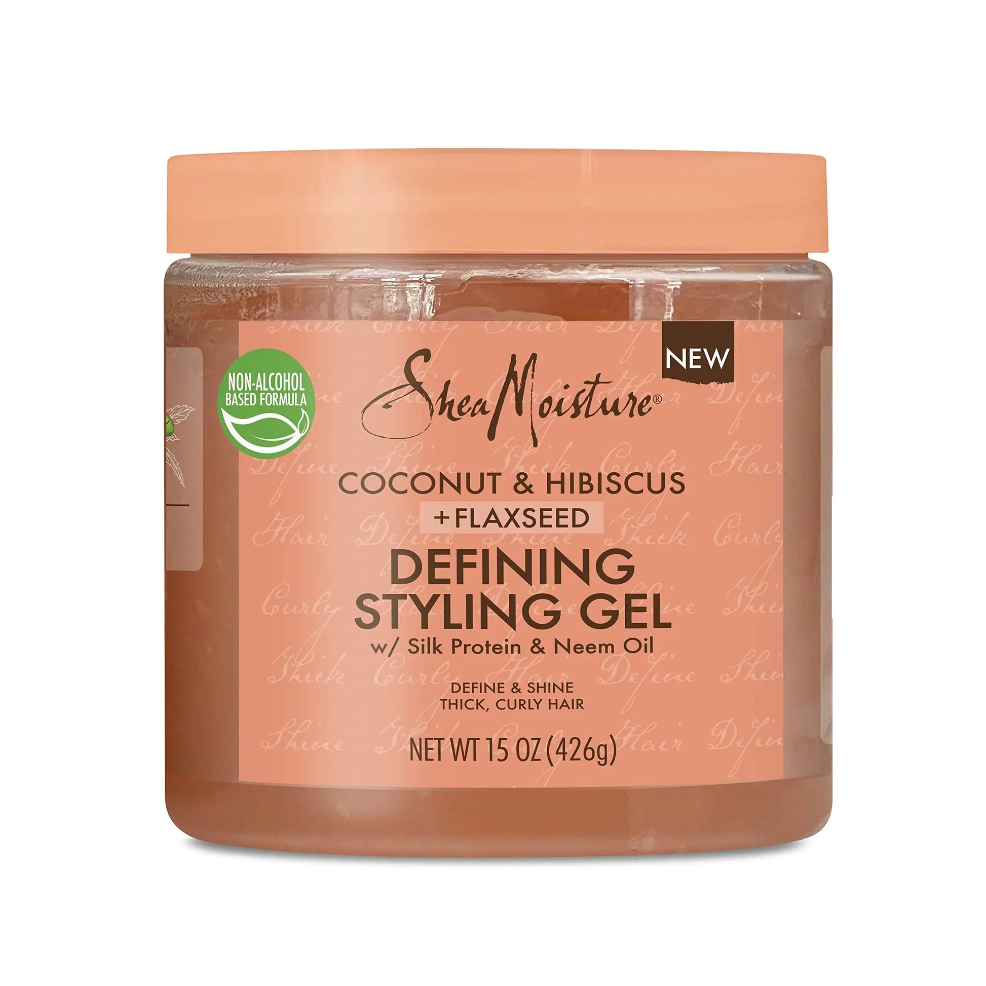SheaMoisture Defining Styling Gel For Thick, Curly Hair | Paraben-Free Frizz Control Styling Gel