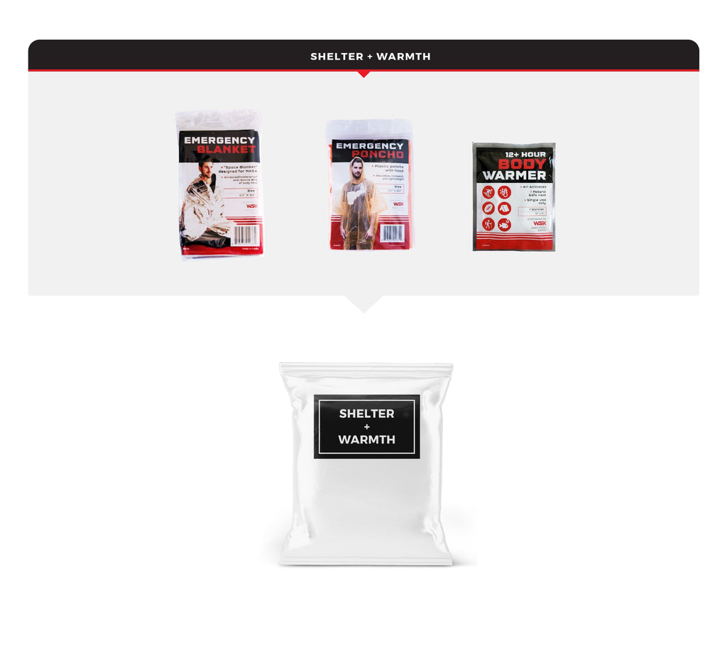 Children's Survival Kit, Rolling Bag