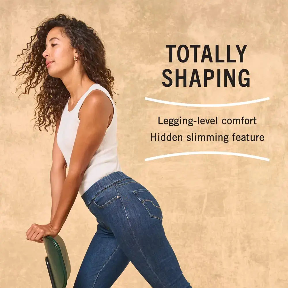 Signature by Levi Strauss & Co. Gold Women's Totally Shaping Pull-on Skinny Jeans
