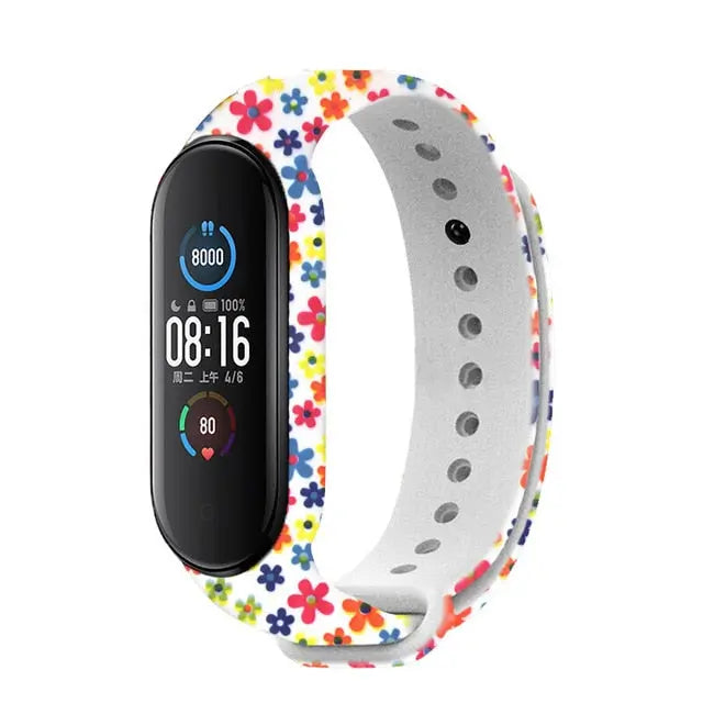 Silicone Replacement  Mi Band Watch Strap