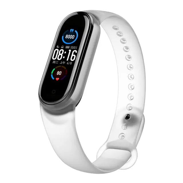 Silicone Replacement  Mi Band Watch Strap