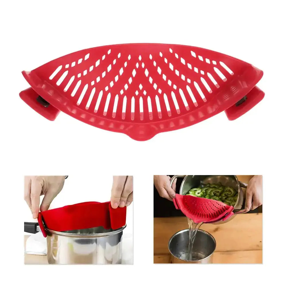 Silicone SnapN'Strain Kitchen Helper