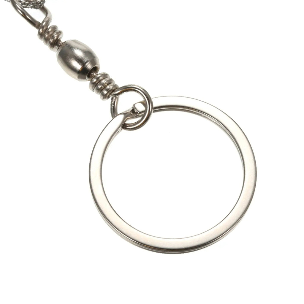 Silver Stainless Steel Wire Saw - Compact, Light Weight, and Easy to Carry