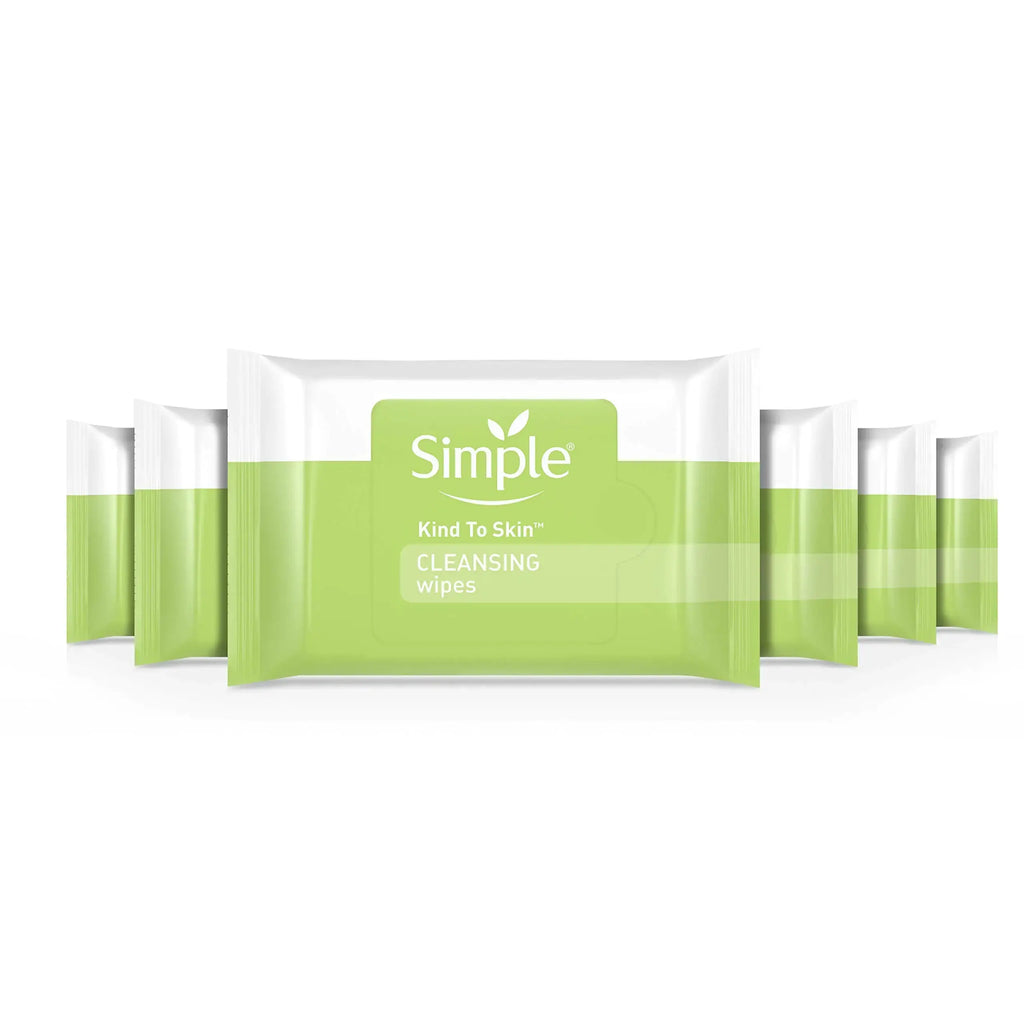 Simple Cleansing Face Wipes for Removing Makeup, Removes Waterproof Mascara |  Fragnance Free