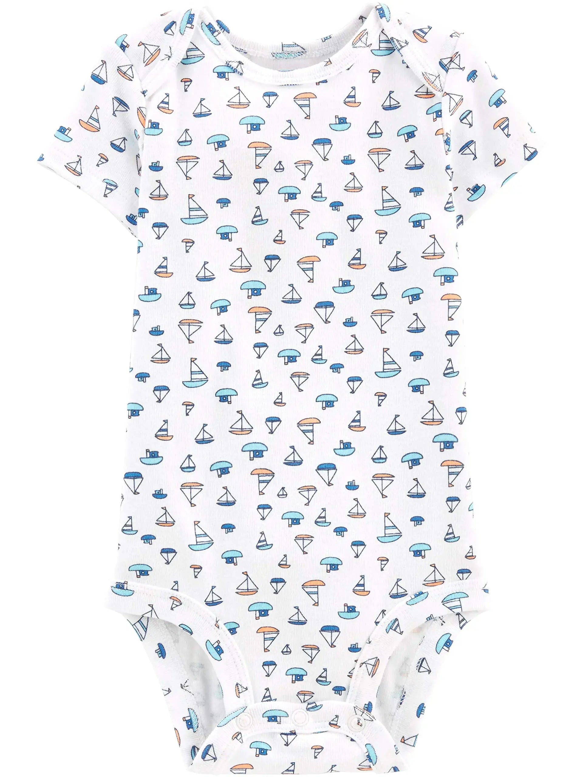 Simple Joys by Carter's Baby Boys' Short-Sleeve Bodysuit - Pack of 6